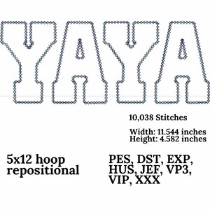 yaya　オーダーページ Yaya Embroidery - Etsy
