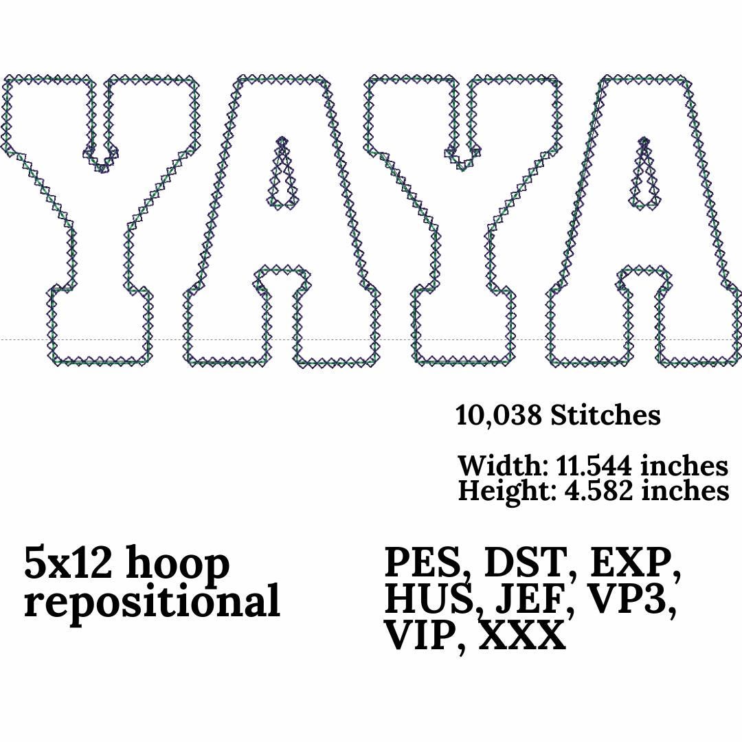 yaya　オーダーページ Yaya Embroidery - Etsy