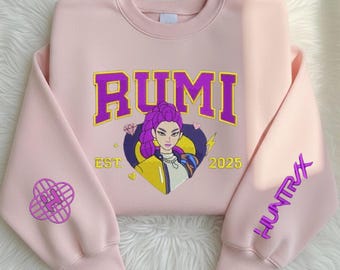 Huntrix Huntr/X Sweat à Capuche KPop Demon Hunters