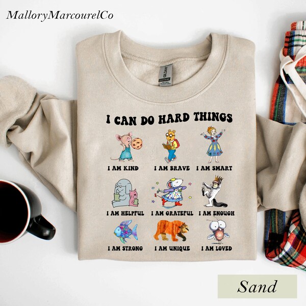 I Can Do Hard Things Shirt, Ms Frizzle Shirt, Mouse Cookie Shirt, Elephant Piggie Pigeon Shirt, I Still Read Children's Book, Book Character