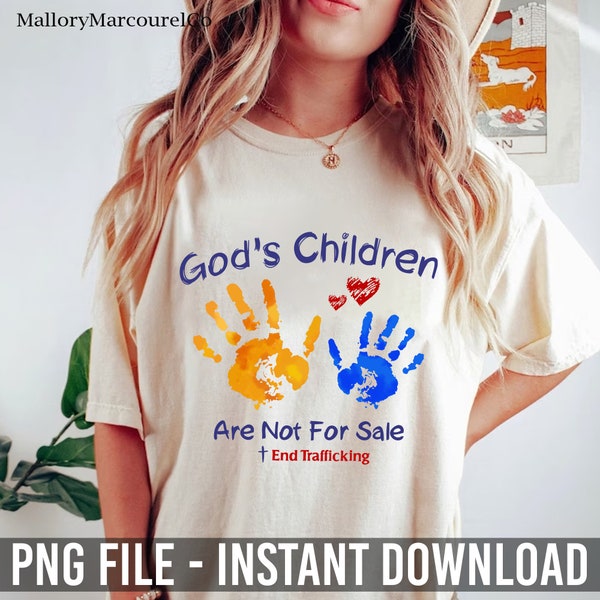 God's Children Are Not For Sale End Trafficking Png, Save Our Children Png, Human Rights Png, Religious Png, Funny Political Gift, USA Flag