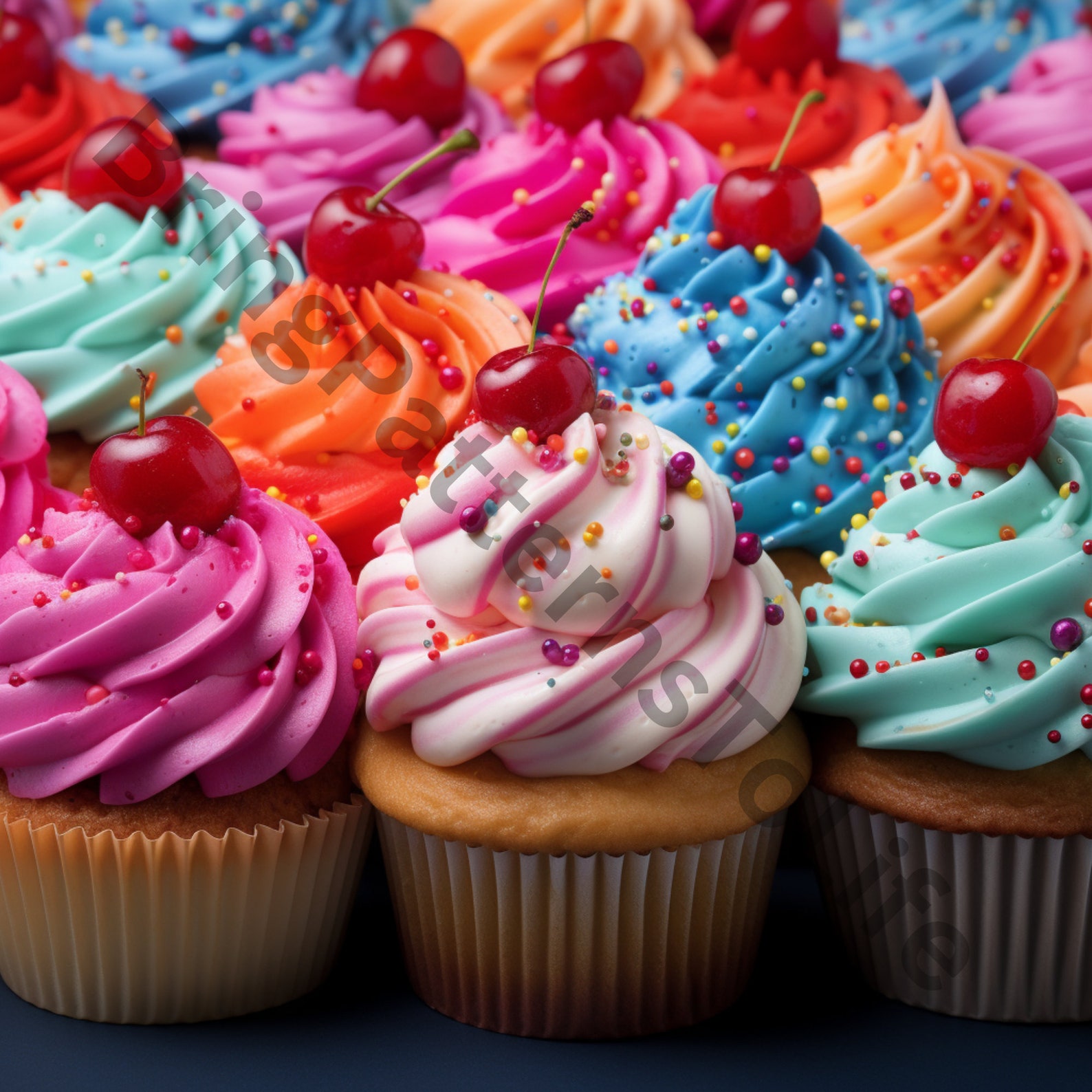 American Sublimation-Cupcake Gartenflagge – 33 X 47 Cm, Doppelseitig, Wetterfest – Für Balkon & Vorgarten