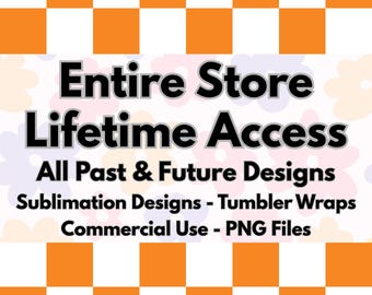 Huge Tumbler Wrap Bundle – 1000+ High-Quality PNG Files | Sublimation Wraps for 20oz Skinny Tumblers, Whole Store Tumbler Wrap Bundle, PNG's
