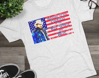Camiseta Toby Keith cortesía de Red White & Blue
