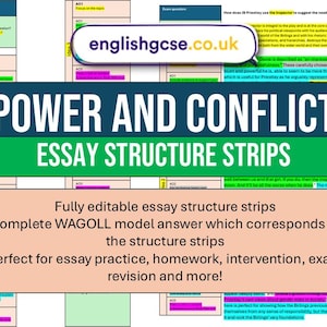 Power and Conflict Poetry GCSE Revision