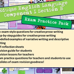 Eduqas English Language Creative Writing Revision