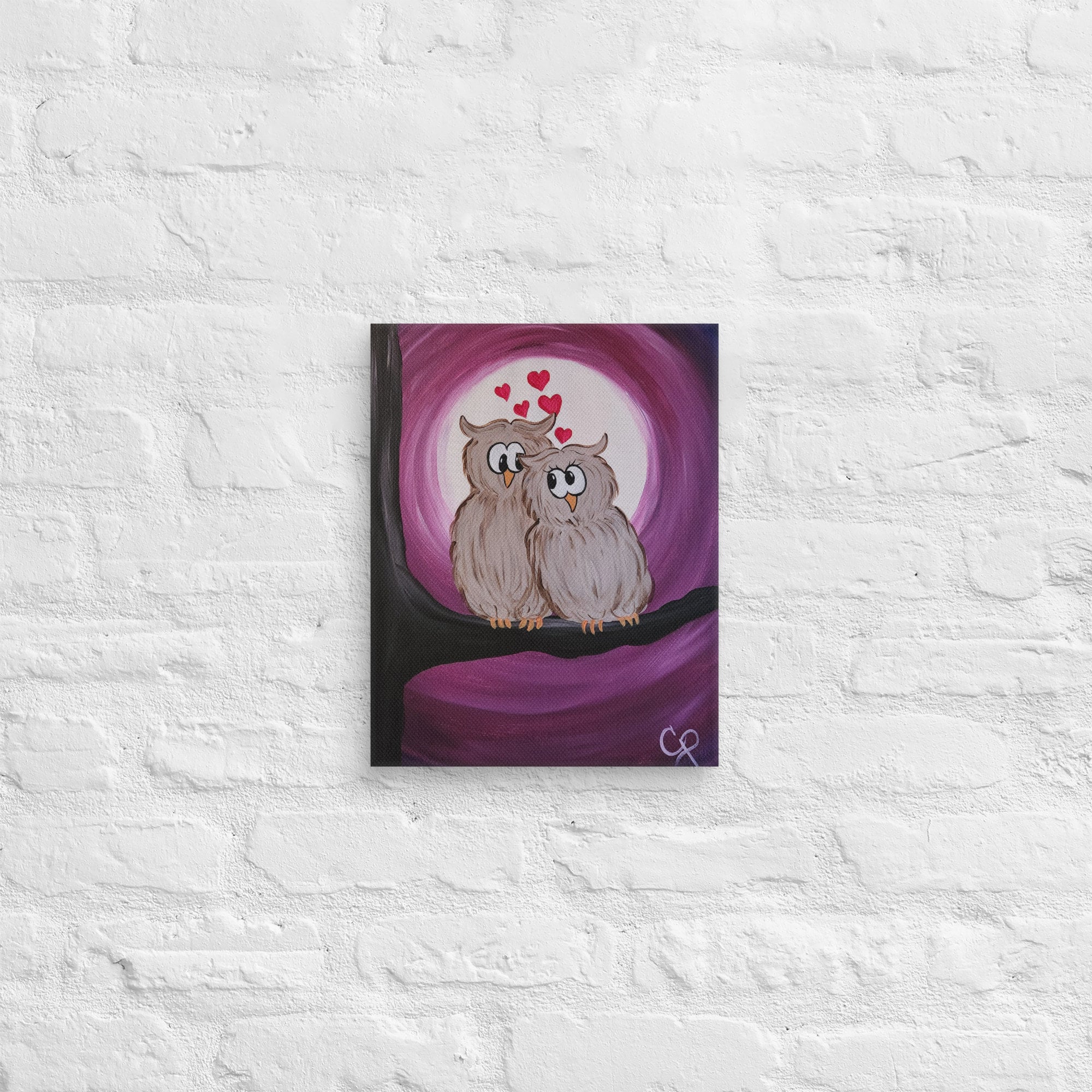 Owl Always Love U Canvas Print