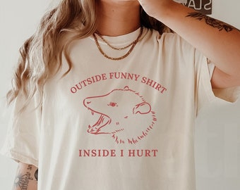 Possum Shirt Opossum Shirt Inappropriate Shirts Dark Humor Gift Cursed Shirt Meme Shirt Ironic Shirt Dank Meme Oddly Specific Shirt