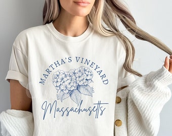 Martha's Vineyard Shirt Old Money Aesthetic Massachusetts Shirt Coastal Grandma Tshirt Coastal Grandmother Preppy Coastal Aesthetic