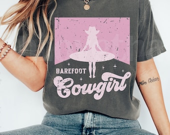 Coastal Cowgirl Shirt Beachy Shirt Surfer Girl Summer Time Shirt Trendy Beach Shirts Surfer Cowgirl Coastal Aesthetic Retro Cowgirl