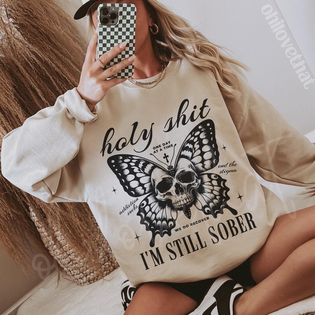 Recovery Sweaters We Do Recover Sobriety Sweater Recover Loudly Sweatshirt Addiction ...