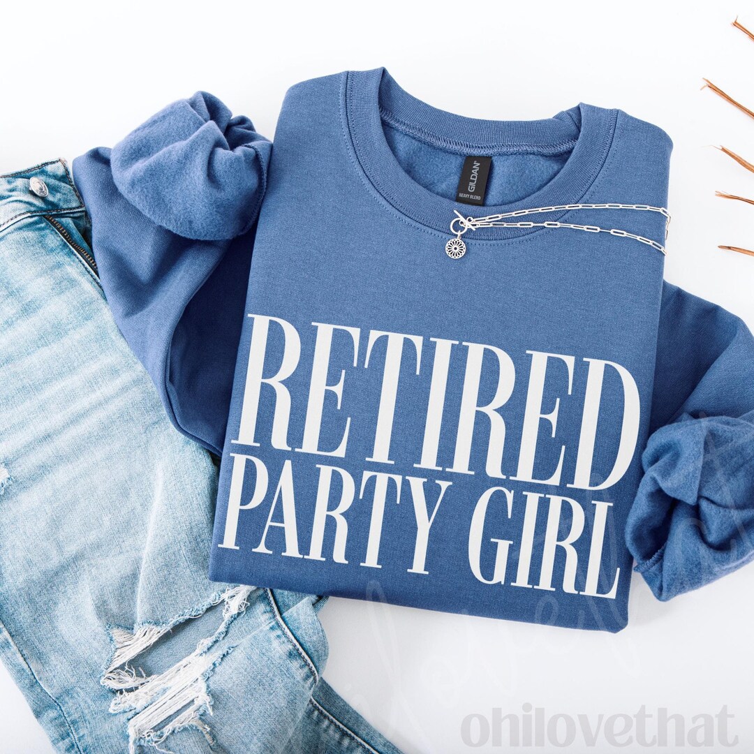 Recovery Sweaters Recover Loudly Sweatshirt One Year Sober Gift Retired Party Girl ...