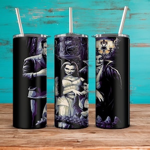 Munsters 20 oz Tumbler Wrap Digital Download