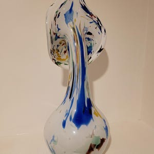 Murano Vintage glass trumpet vase, Vetri arte di Murano