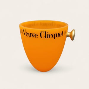 Veuve Clicquot Vintage champagne cooler, Made in France 1990s,luxe Champagne Wine ice cooler, French vintage wine bucket cooler,Ice cooler