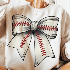 Coquette Baseball Png Shirt, Baseball Bow Png, Baseball Mom Png, Bow Baseball Png Sublimation, Game Day Baseball, Digital Download