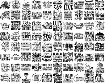 Travel Svg Bundle, Travel Quotes Svg, Traveling designs, Vacation Saying Svg, Funny Travel Svg, Vacation Svg for Shirt