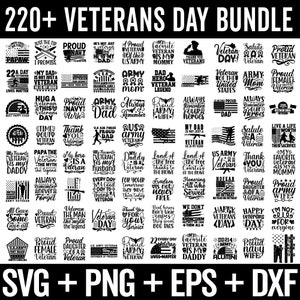 Veterans Day Svg Bundle, Military Svg. Veterans Day Quote PNG Svg, Veteran Svg Files For Cricut, Patriotic Svg, Veteran Svg Bundle