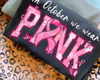 Borstkanker Halloween png, roze spook png, Halloween png, borstkanker png, roze lint png, in oktober dragen we roze png, patchwork png