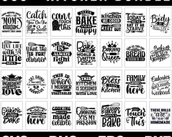 Kitchen Svg, Kitchen Svg Bundle, Kitchen Cut File, Baking Svg, Cooking Svg, Potholder Svg, Kitchen Quotes Svg, Kitchen Svg Files For Cricut