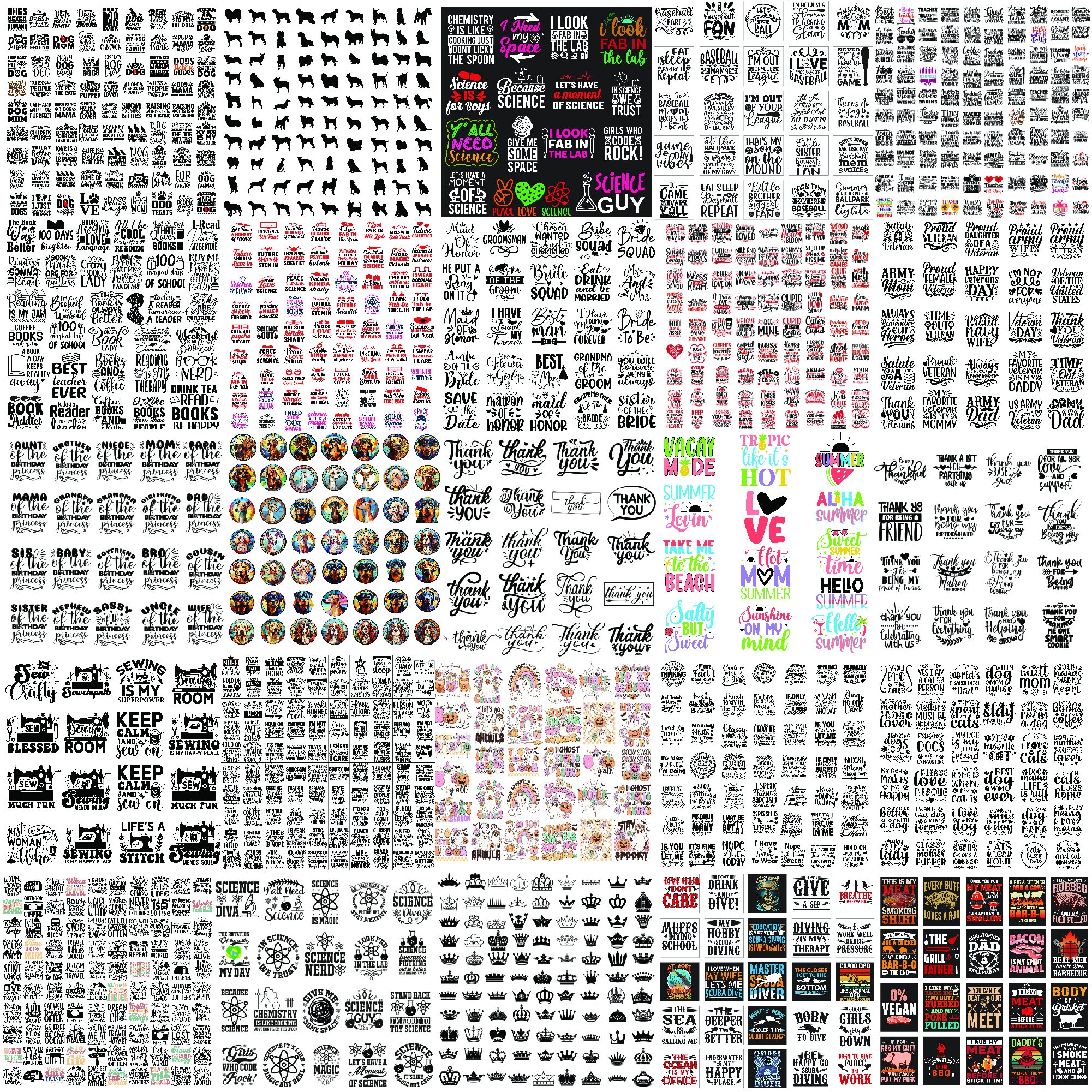 Whole Shop Bundle Svg, Entire Store Mega Svg Bundle, Svg Files for ...