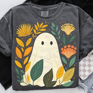 Halloween fall Ghost boho Png, girly Pink Pumpkin Png, Boho Floral Fall Png, Halloween Png, Autumn Vibes Png, Spooky Season Png popular now