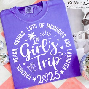 Girls Trip 2025 Svg Png, Girls Trip Shirts Svg, Girls Weekend Svg, 2025 Girls Trip Svg, Matching Girls Trip Png, Matching Shirts Svg Png