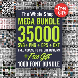Mega Bundle SVG, The Whole Shop SVG Files for Cricut, Funny Svg Bundle, All in One Svg Bundle, Sarcasm PNG Bundle, Trendy Svg for Shirts