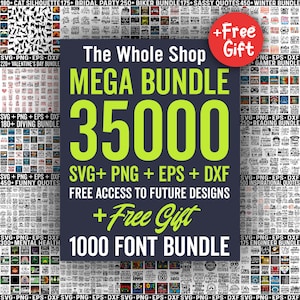 Mega Bundle SVG, The Whole Shop SVG Files for Cricut, Funny Svg Bundle, All in One Svg Bundle, Sarcasm PNG Bundle, Trendy Svg for Shirts