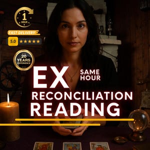 Ex-tarotlezing voor liefde en verzoening, paranormaal inzicht op dezelfde dag, verbinding uit het verleden, komen ze terug?, diepe liefdeslezing