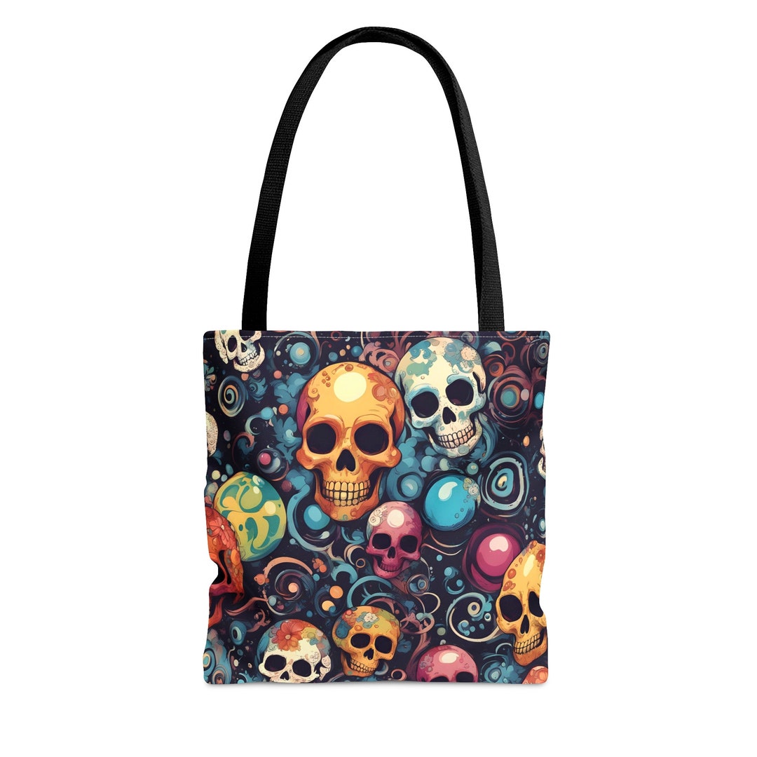 Misfits Skulls Punk Rock Band Horror Danzig Crimson Ghost, Tote Bag