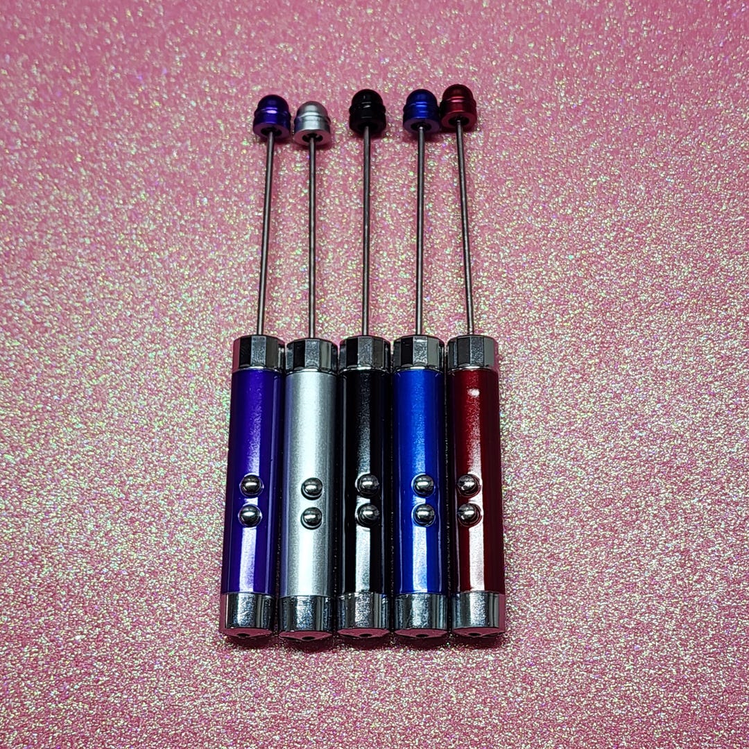Beadable LED Flashlight: Black Light, Red Dot, SOS Flashing Light - Etsy