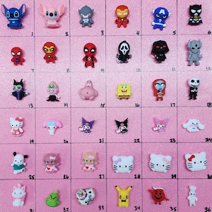 3D Silicone Character Focal Beads: DIY Crafting Charms