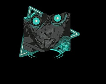 Bordado de candado azul de Itoshi Rin Flow