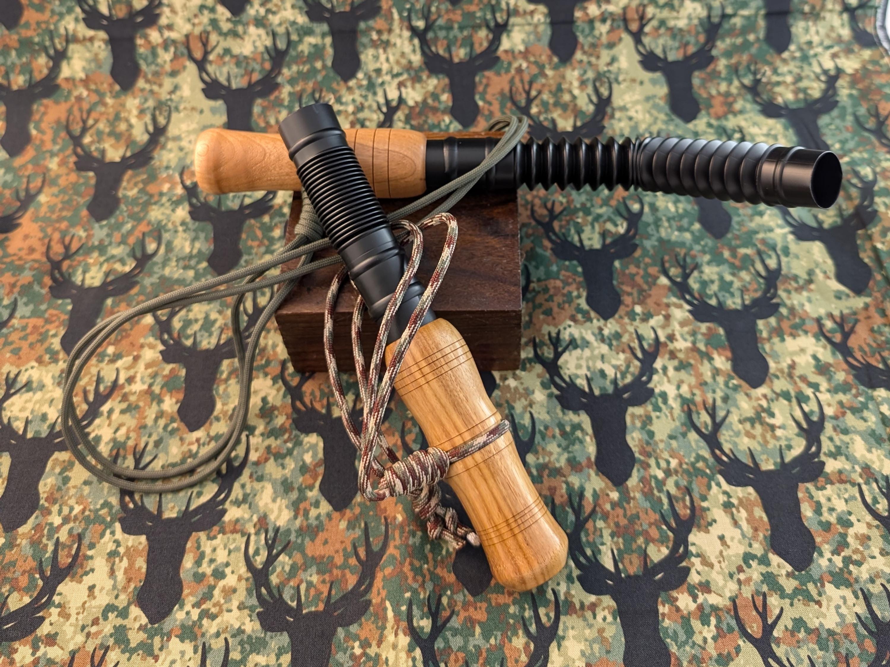 Hand turned Deer Grunt Etsy
