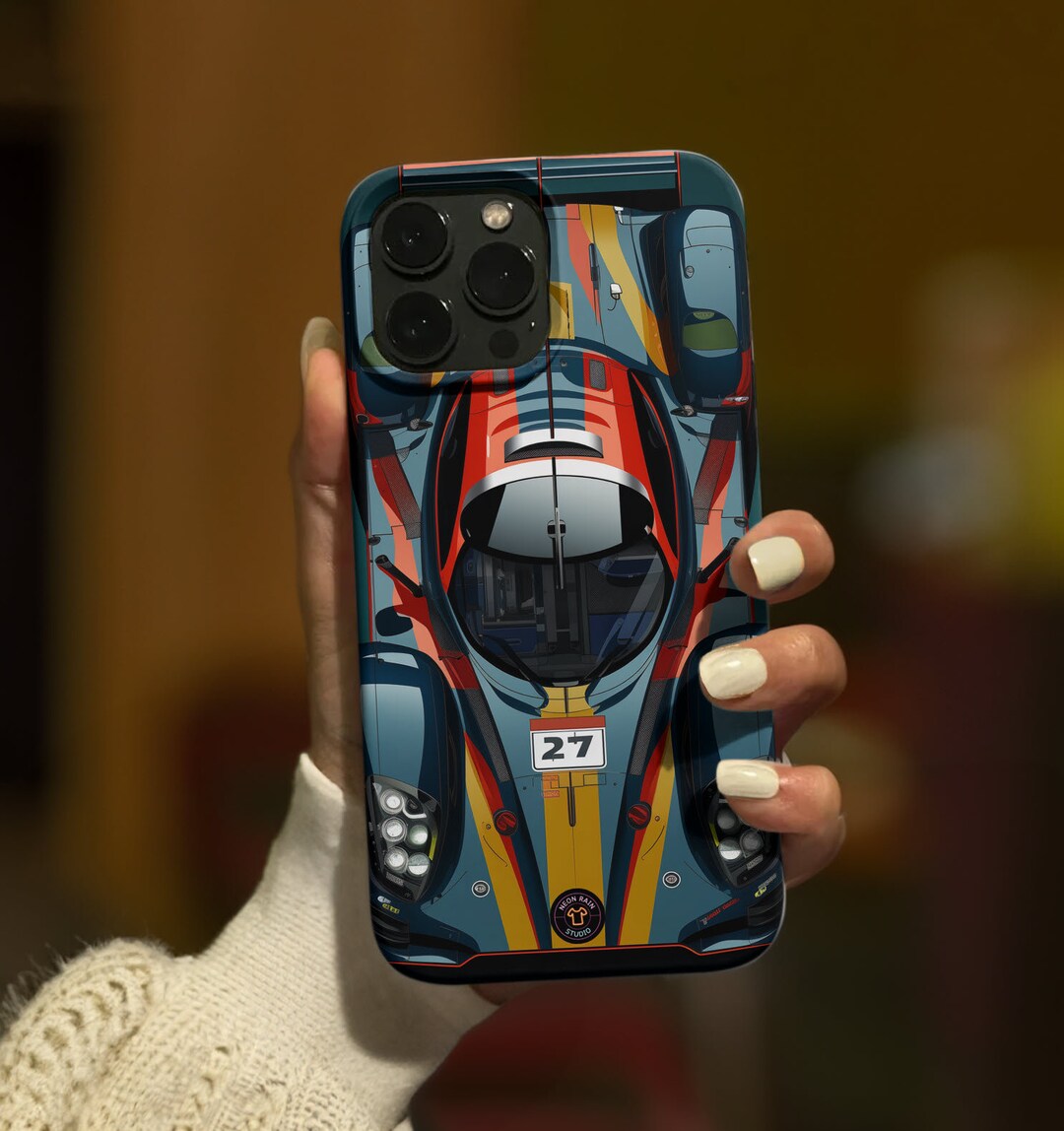 Racing Inspired Race Car iPhone Phone Case Lemans Porsche Daytona ...