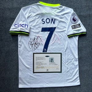 Tottenham Hotspur Heung-min Son Signed Jersey autogra Nike Spurs