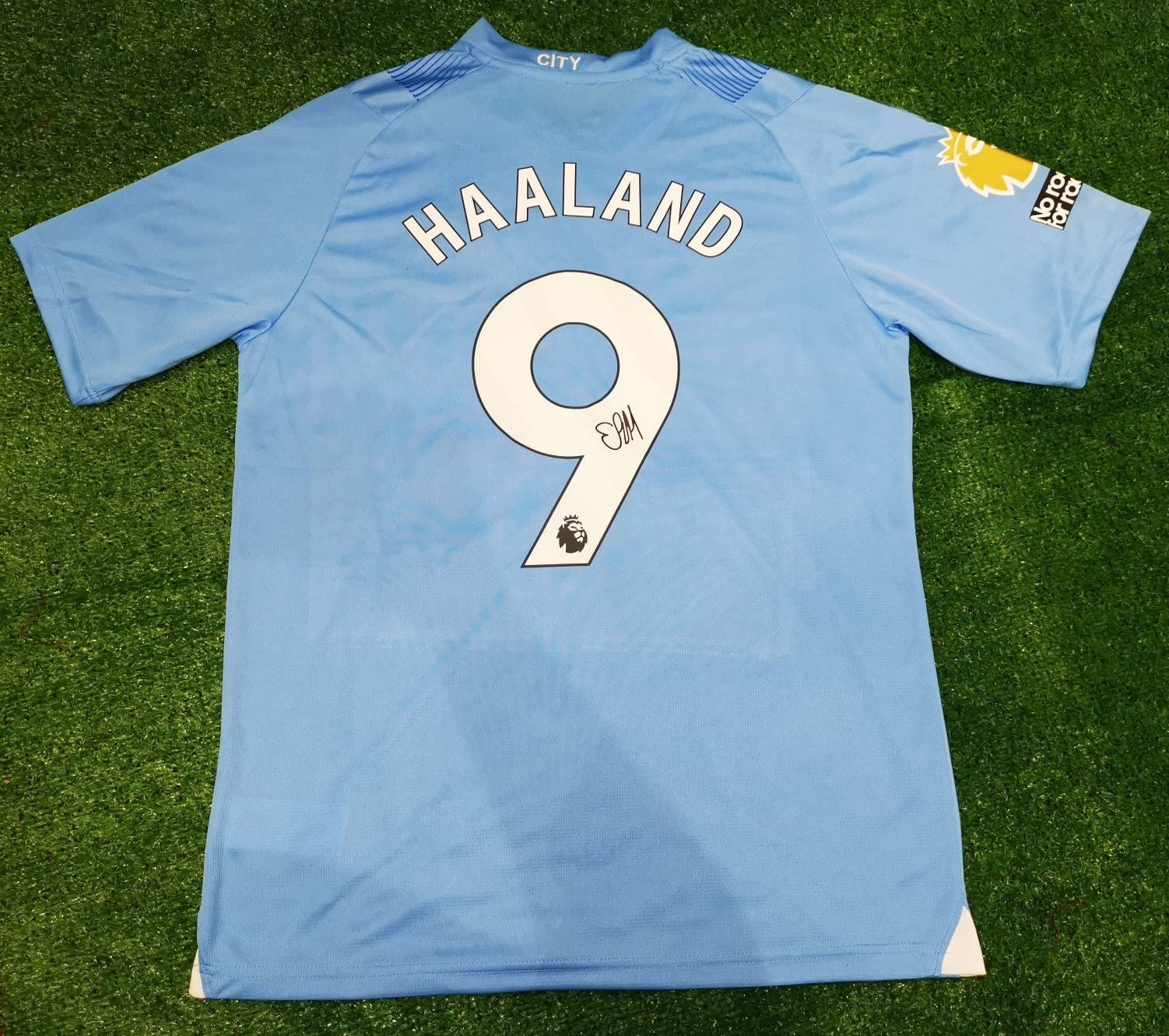 Erling Braut Haaland FIRMADO Camiseta/Jersey con firma del Manchester City  Home COA -  México