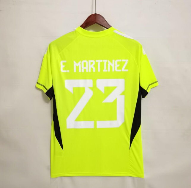 Dibu Martinez Argentina Goalkeeper Soccer Jersey Size 6 Player