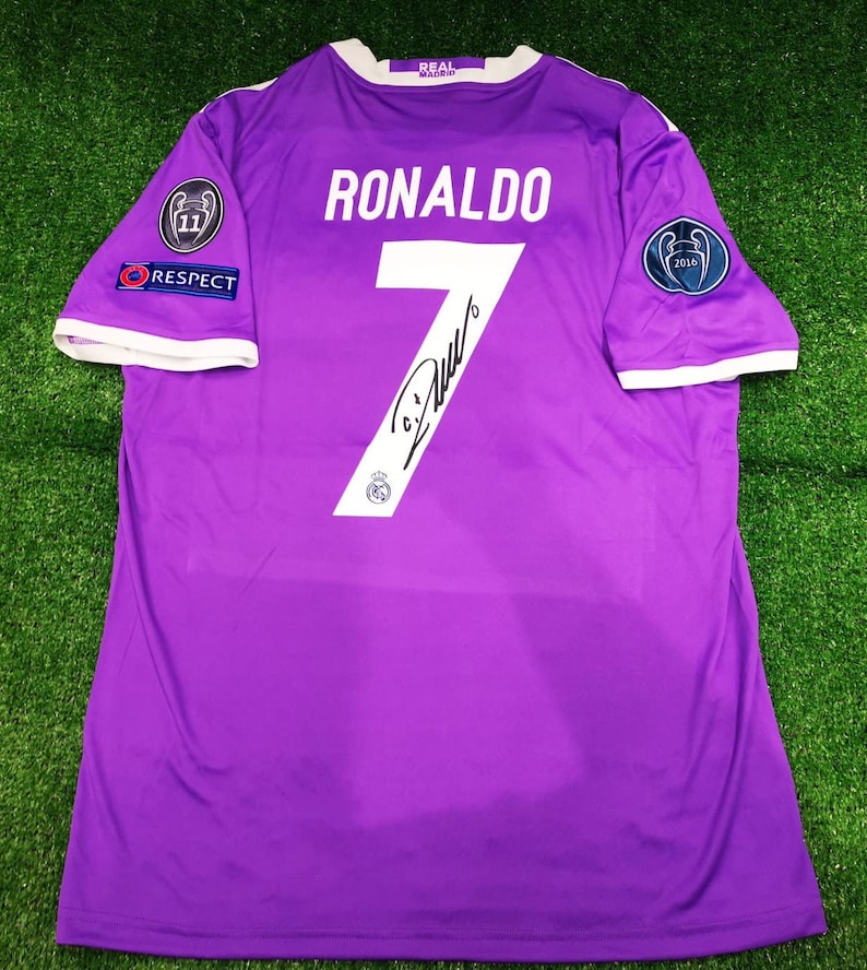 ronaldo real madrid jersey