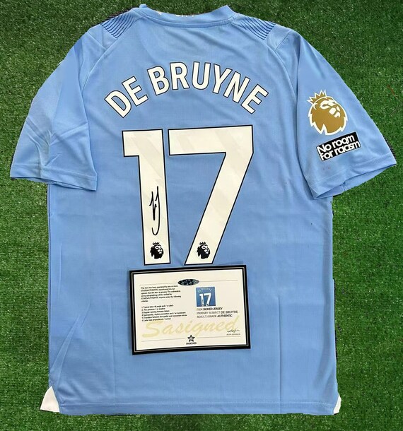 kevin de bruyne signed shirt