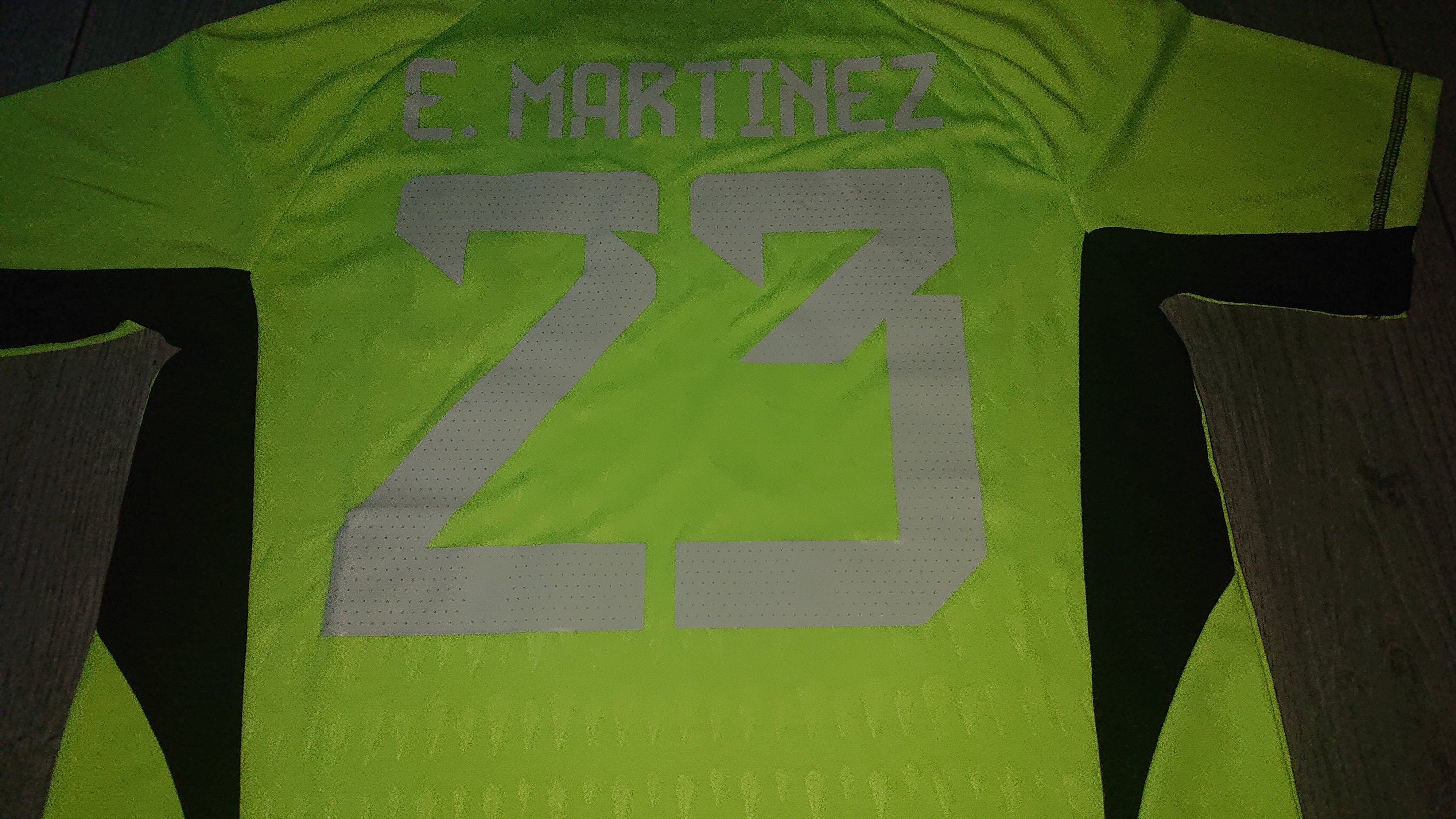 Dibu Martinez Argentina Goalkeeper Soccer Jersey Size 6 Player Issued