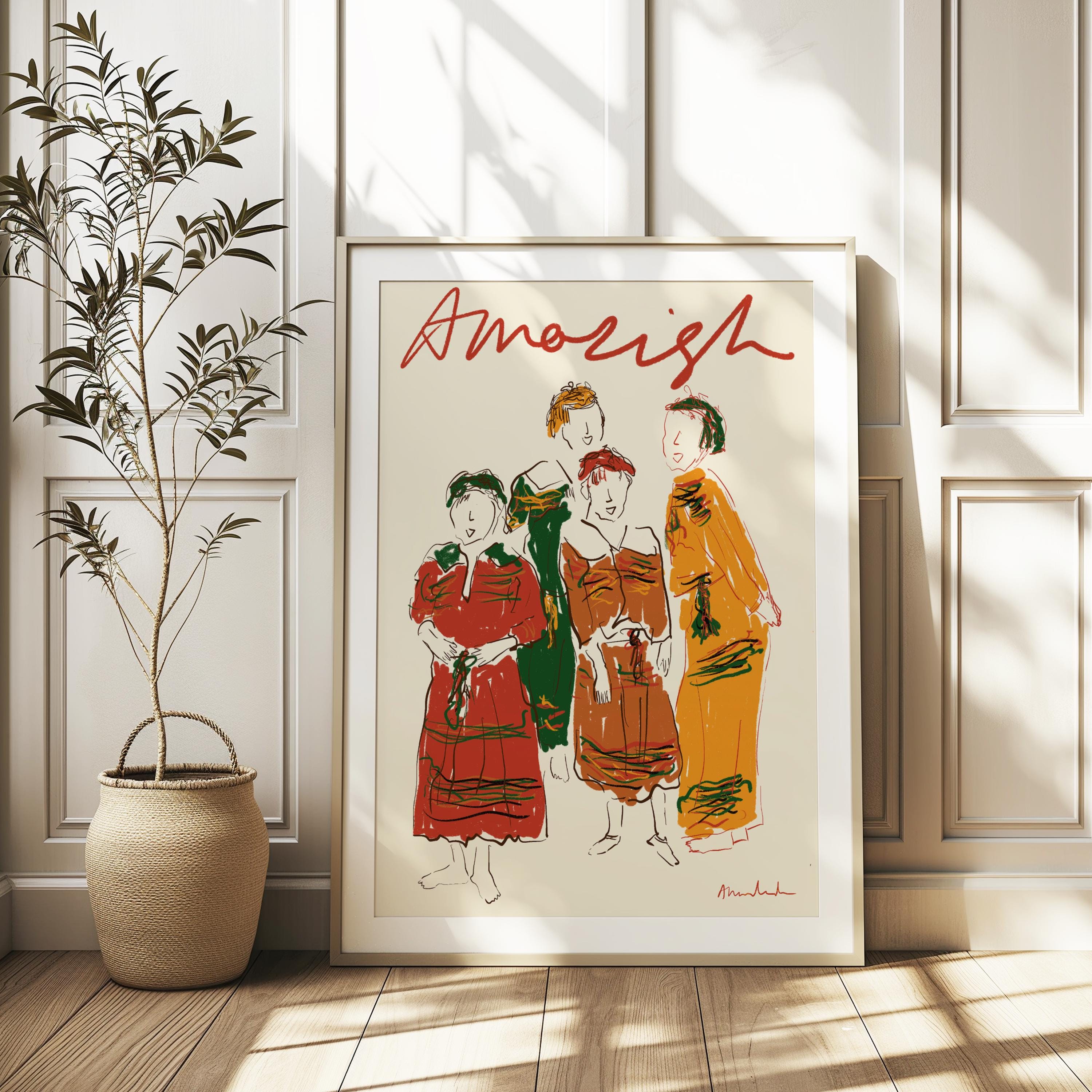 Amazigh Wall Art - Etsy