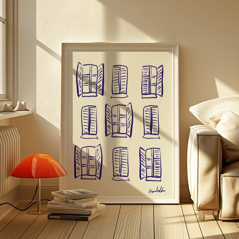 Windows Paris Print, French BuildingArt, Parisian Wall Decor, Window Artwork, Architecture Print, Paris Façade Art, Paris Building Art