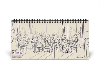 2026 Desk Calendar | A Year in France