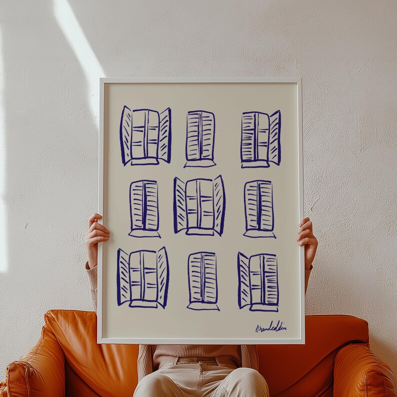 Windows Paris Print, French BuildingArt, Parisian Wall Decor, Window Artwork, Architecture Print, Paris Façade Art, Paris Building Art