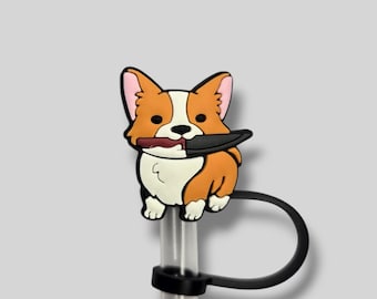 Décoration paille Serial Corgi 8 mm