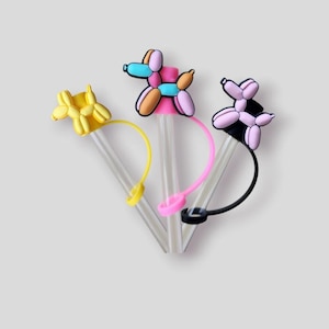 Balloon Dog Straw Topper 10mm