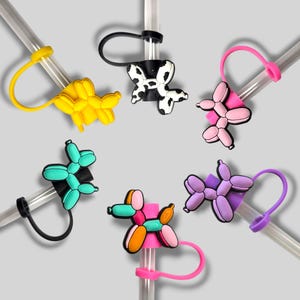 Balloon Dog Straw Topper 8mm
