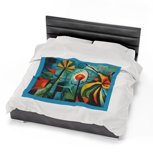 Sun Day | Velveteen Plush Blanket